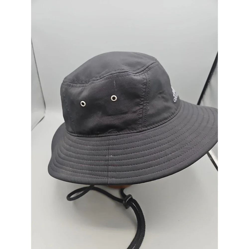 adidas AEROREADY Bucket Hat Black Sun Hat Drawstring Unisex One Size Used